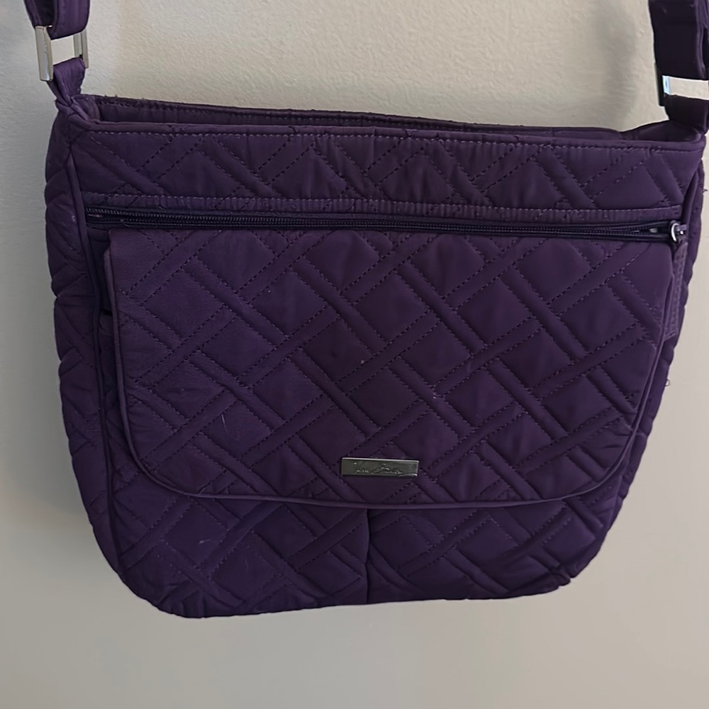 purple Vera Bradley Crossbody